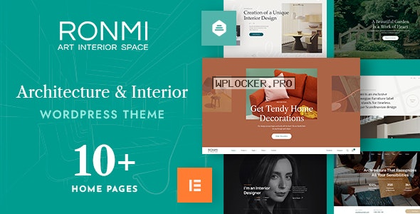 Ronmi v1.2.1 – Architecture and Interior Design WordPress Theme