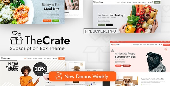 TheCrate v1.5 – WooCommerce Subscription Box Theme
