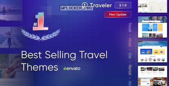 Traveler v3.1.0 – Travel Booking WordPress Theme