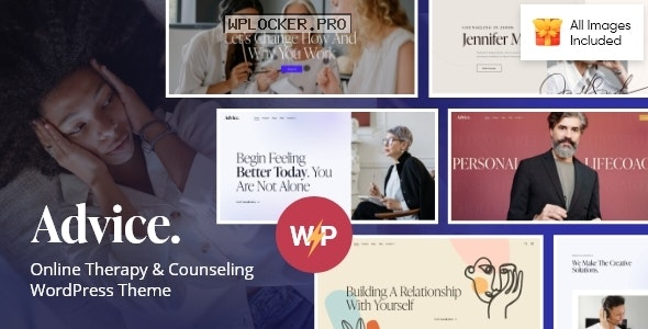 Advice v1.2.0 – Online Therapy & Counseling WordPress Theme