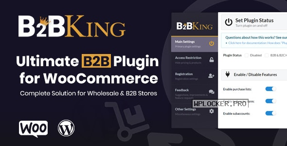 B2BKing v4.7.10 – The Ultimate WooCommerce B2B & Wholesale Plugin