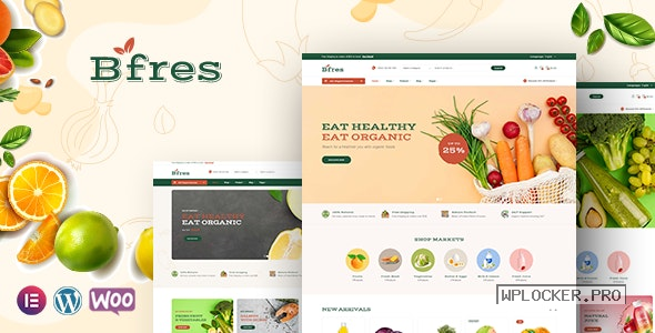 Bfres v1.0.3 – Organic Food WooCommerce Theme