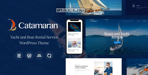 Catamaran v1.5.0 – Yacht Club & Boat Rental WordPress theme