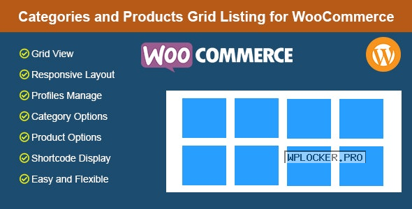 Categories and Products Grid Listing for WooCommerce v1.2
