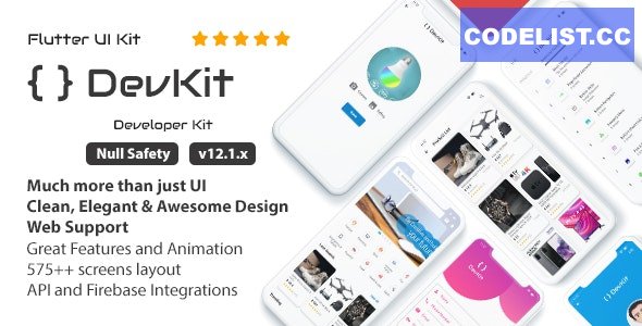 DevKit v17.1.3 – Flutter UI Kit
