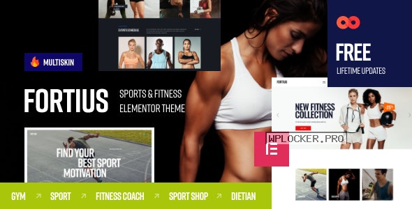 Fortius v2.3.0 – Sports & Fitness Elementor WordPress Themenulled