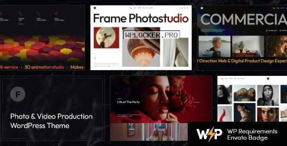 Frame v1.2.0 – Photo & Video Production WordPress Themenulled