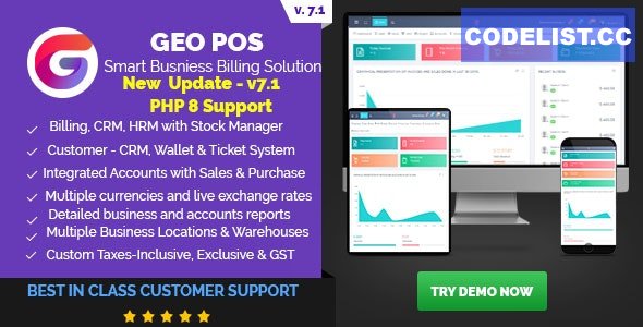 Geo POS v8.2 – Point of Sale, Billing and Stock Manager Application – nulled