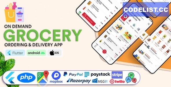 GoGrocer v1.8.1 – Grocery Vegetable Store Delivery Mobile App with Admin Panel – nulled