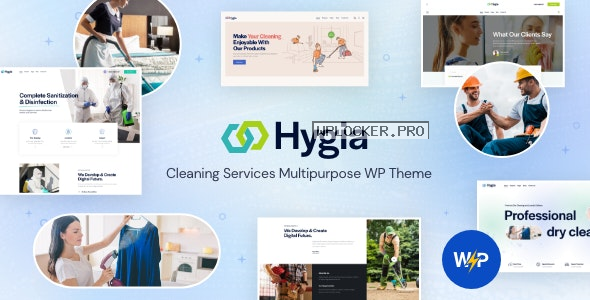 Hygia v1.3.0 – Cleaning Services Multipurpose WordPress Theme