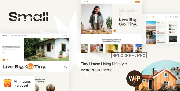 Small v1.3.0 – Tiny House Living Lifestyle WordPress Theme