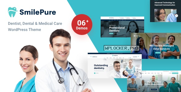 SmilePure v1.5.1 – Dental & Medical Care WordPress Theme
