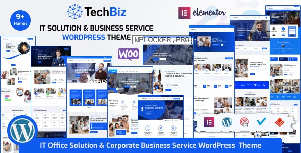 Techbiz v2.6.4 – Multipurpose IT Solution & Business Consulting WordPress Theme