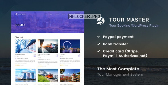 Tour Master v5.2.3 – Tour Booking, Travel, Hotel