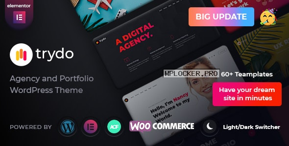 Trydo v1.5.0 – Creative Agency & Portfolio WordPress Theme