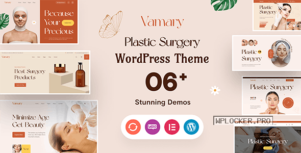 Vamary v1.0.1 – Plastic Surgery WordPress Theme