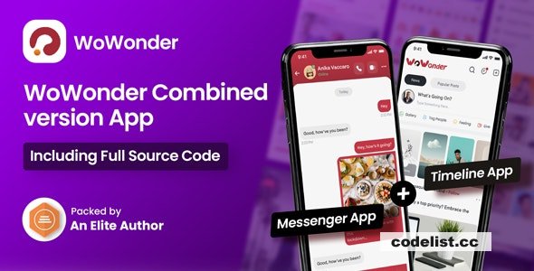 WoWonder Mobile v4.3 – The Ultimate Combined Messenger & Timeline Mobile Application