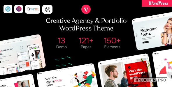 vCamp v1.7 – Creative Agency & Portfolio WordPress Theme