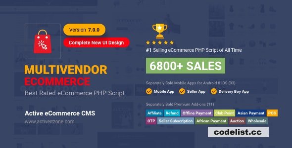 Active eCommerce CMS v8.1 – nulled