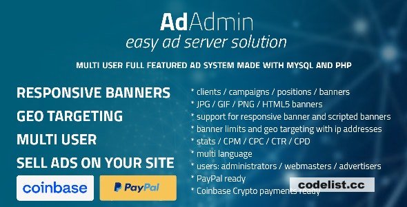 AdAdmin v4.2.7 – Easy full featured ad server