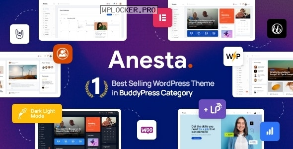 Anesta v1.1.1 – Intranet, Extranet, Community and BuddyPress WordPress Theme