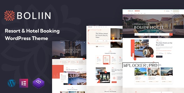 Boliin v1.0.1 – Resort & Hotel Booking WordPress Theme