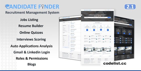 Candidate Finder v2.1 – Recruitment Management System