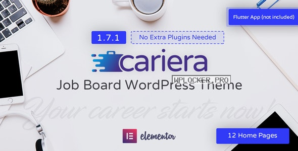 Cariera v1.7.1 – Job Board WordPress Themenulled