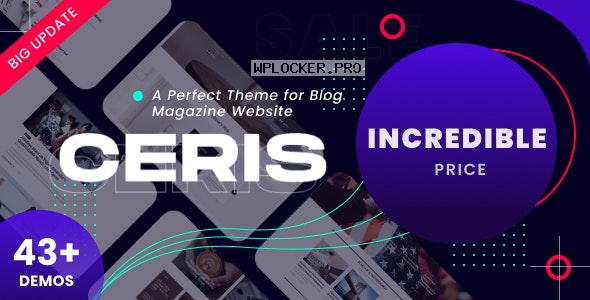 Ceris v4.3 – Magazine & Blog WordPress Theme