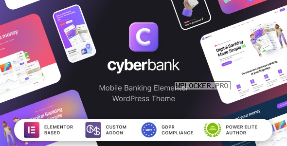 Cyberbank v1.0.7 – Business and Finance WordPress Theme