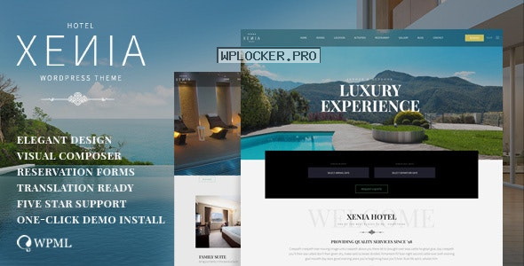 Hotel Xenia v2.7.6 – Resort & Booking WordPress Theme