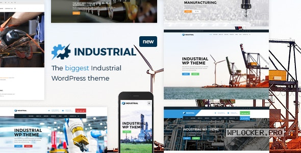 Industrial v1.7.1 – Factory Business WordPress Theme