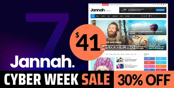 Jannah v7.0.5 – Newspaper Magazine News BuddyPress AMPnulled