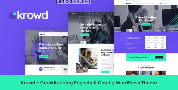 Krowd v1.3.2 – Crowdfunding & Charity WordPress Theme