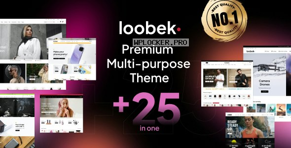 Loobek v1.0.3 – Elementor Multipurpose WooCommerce Theme
