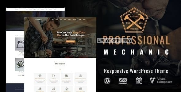 Mechanic v1.1.1 – Auto Repair WordPress Theme