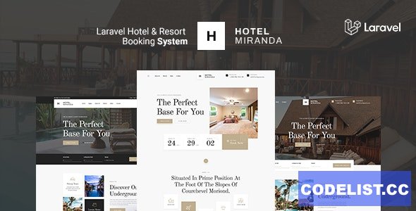 Miranda v1.40.2 – Hotel and Resort Booking system – nulled