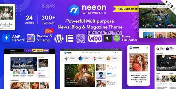 Neeon v2.9.4 – WordPress News Magazine Themenulled