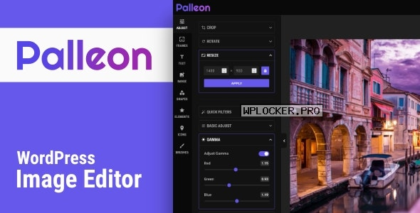 Palleon v3.2.4 – WordPress Image Editor