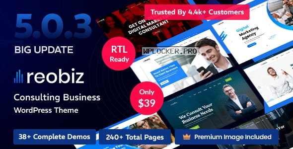 Reobiz v5.0.3 – Consulting Business WordPress Themenulled