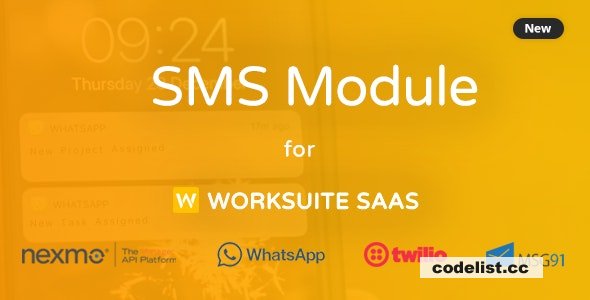 SMS Module for Worksuite SAAS v2.1.0