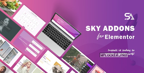 Sky Addons v2.0.0 – for Elementor Page Builder WordPress Plugin