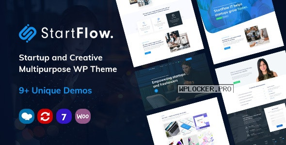 Start Flow v1.25 – Startup and Creative Multipurpose WordPress Theme