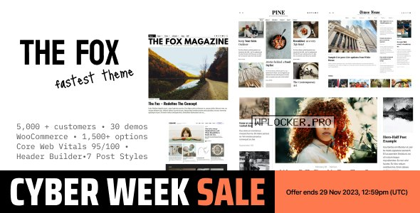 The Fox v6.0.99 – Minimal WordPress Blog Magazine Theme