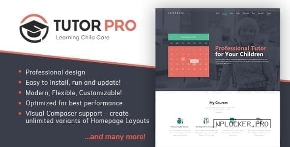 Tutor Pro v1.1.2 – Education WordPress