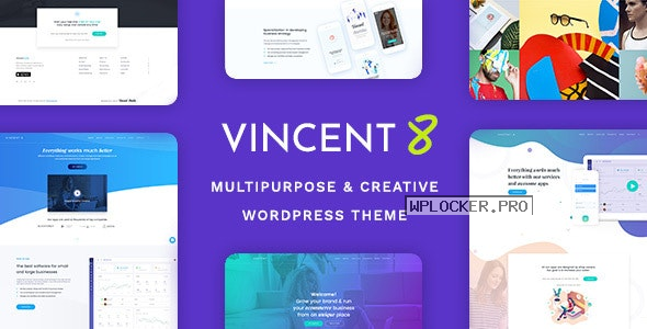 Vincent Eight v1.24 – Responsive Multipurpose WordPress Theme