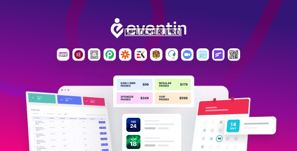 WP Eventin v3.3.36 – Events Manager & Tickets Selling Plugin for WooCommerce