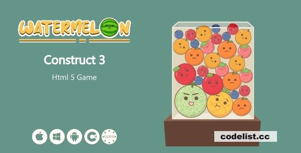 Watermelon – HTML5 Game (Construct 3)