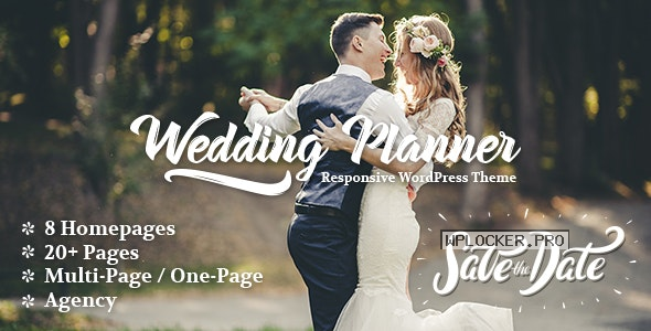 Wedding Planner v5.9 – Responsive WordPress Theme