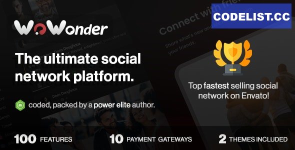 WoWonder v4.3.3 – The Ultimate PHP Social Network Platform – nulled